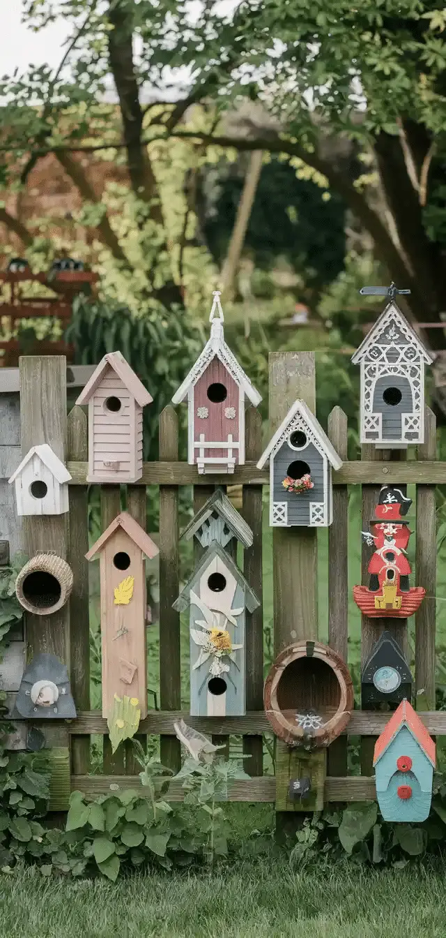 Garden Fence Decoration Ideas