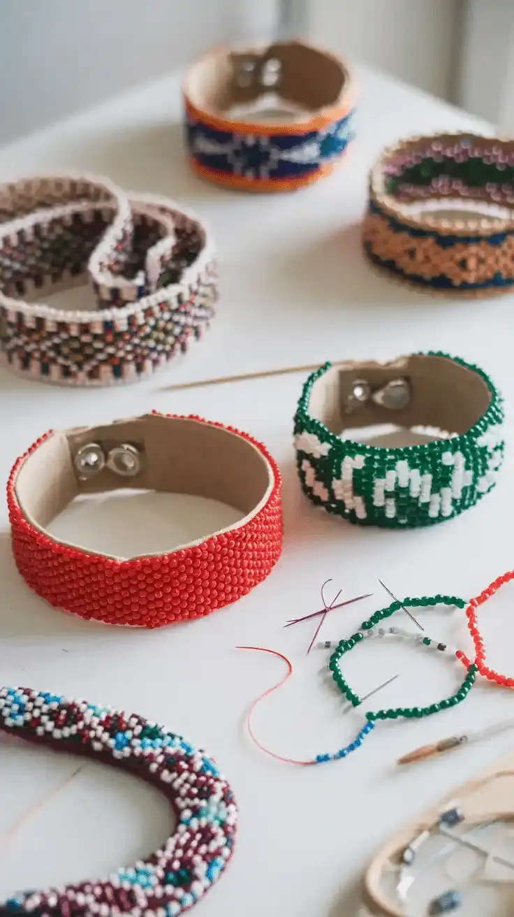 Hand Beaded Embroidery