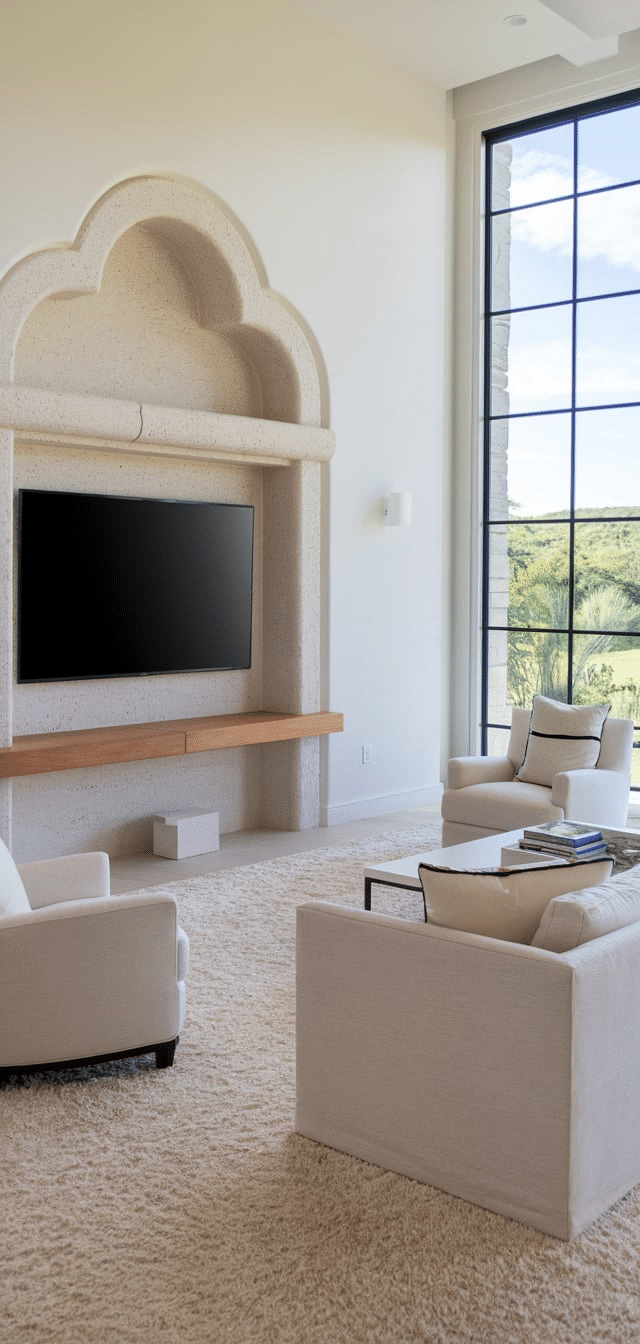 Living Room TV Wall