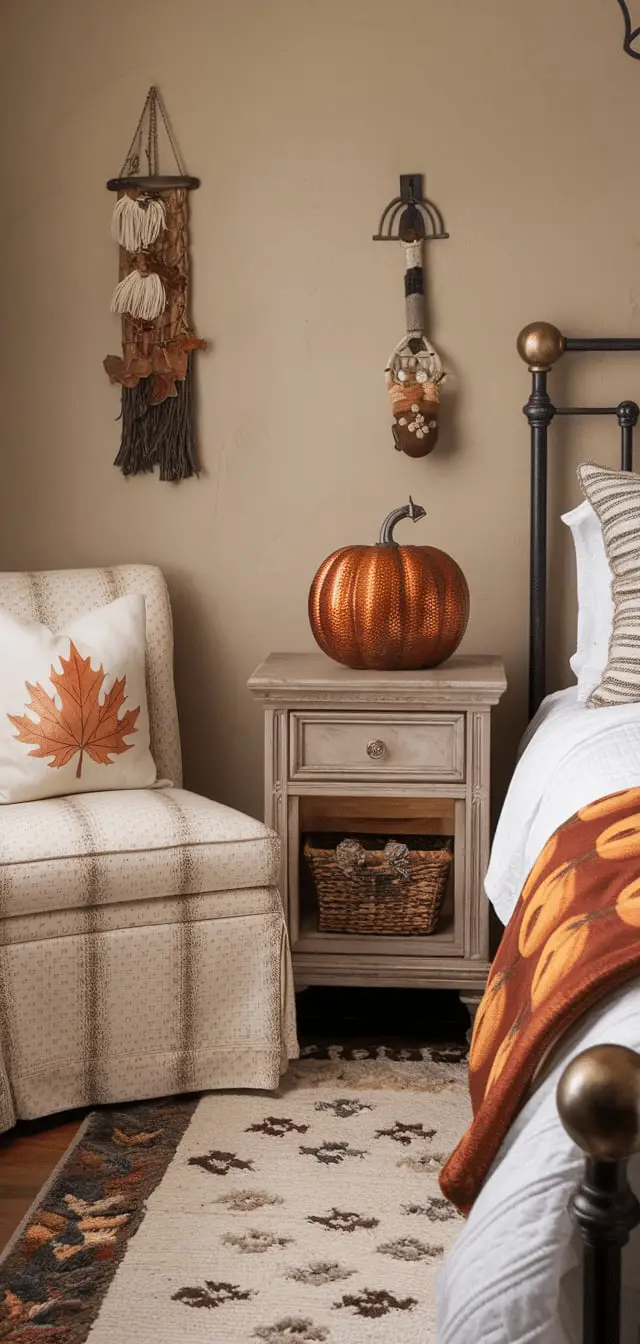 Fall Bedroom Decor