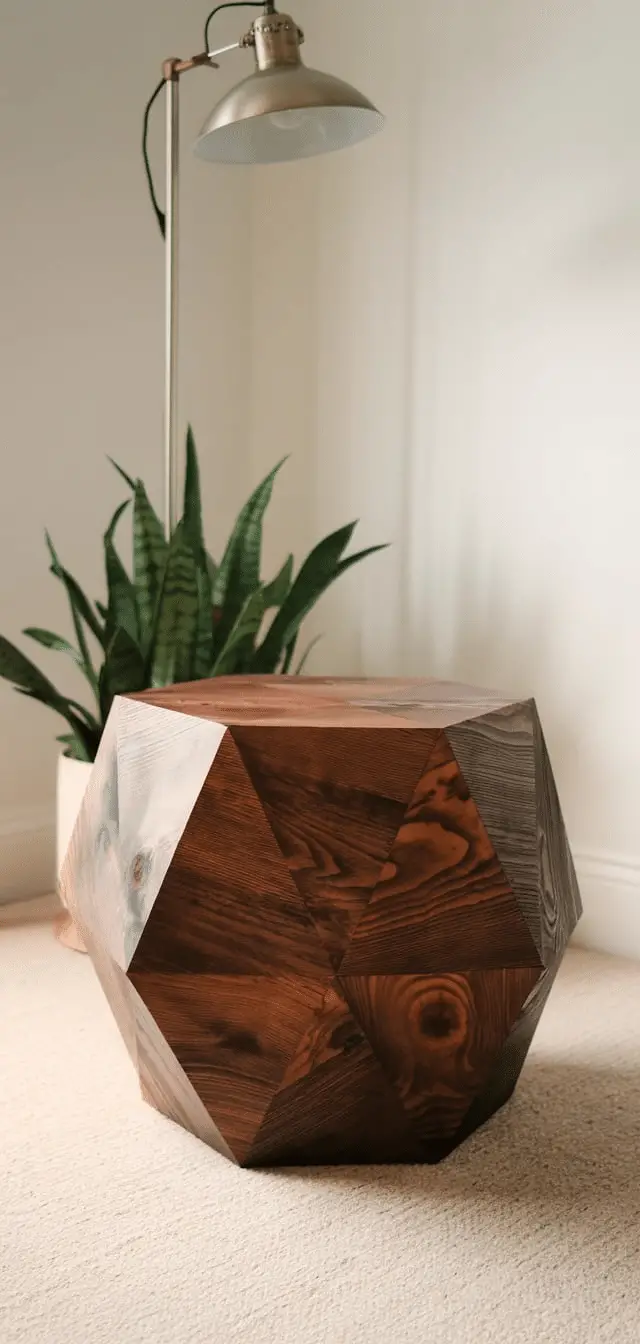 Wooden Side Table