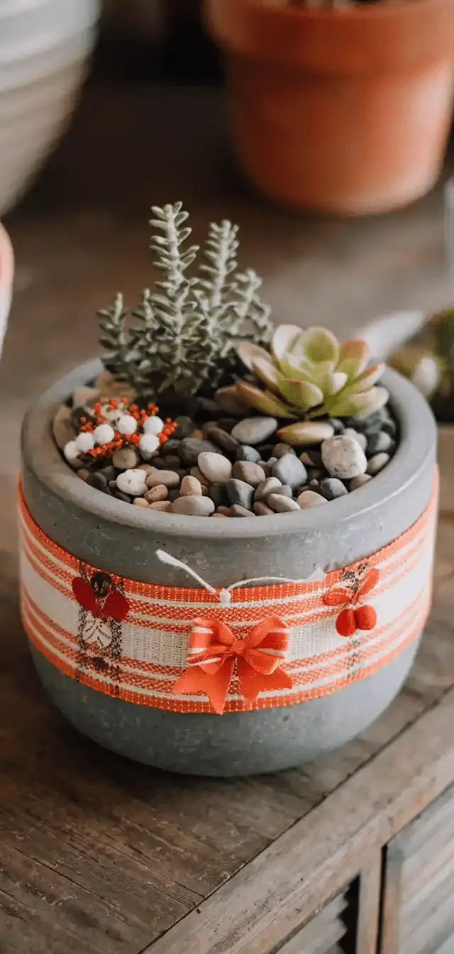 DIY Pebble Pot Ideas