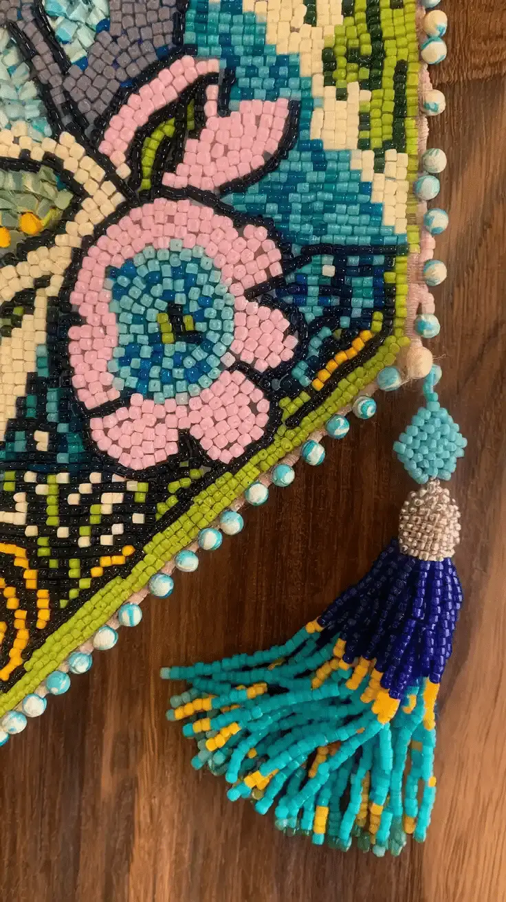 Hand Beaded Embroidery