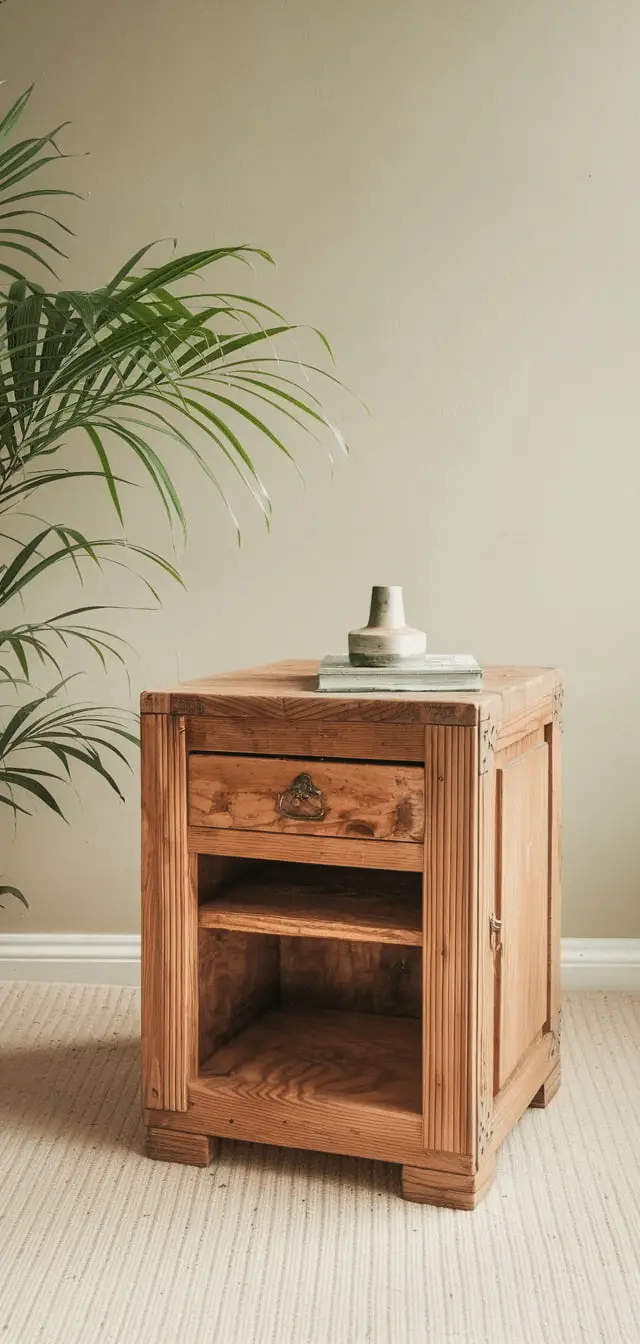 Wooden Side Table