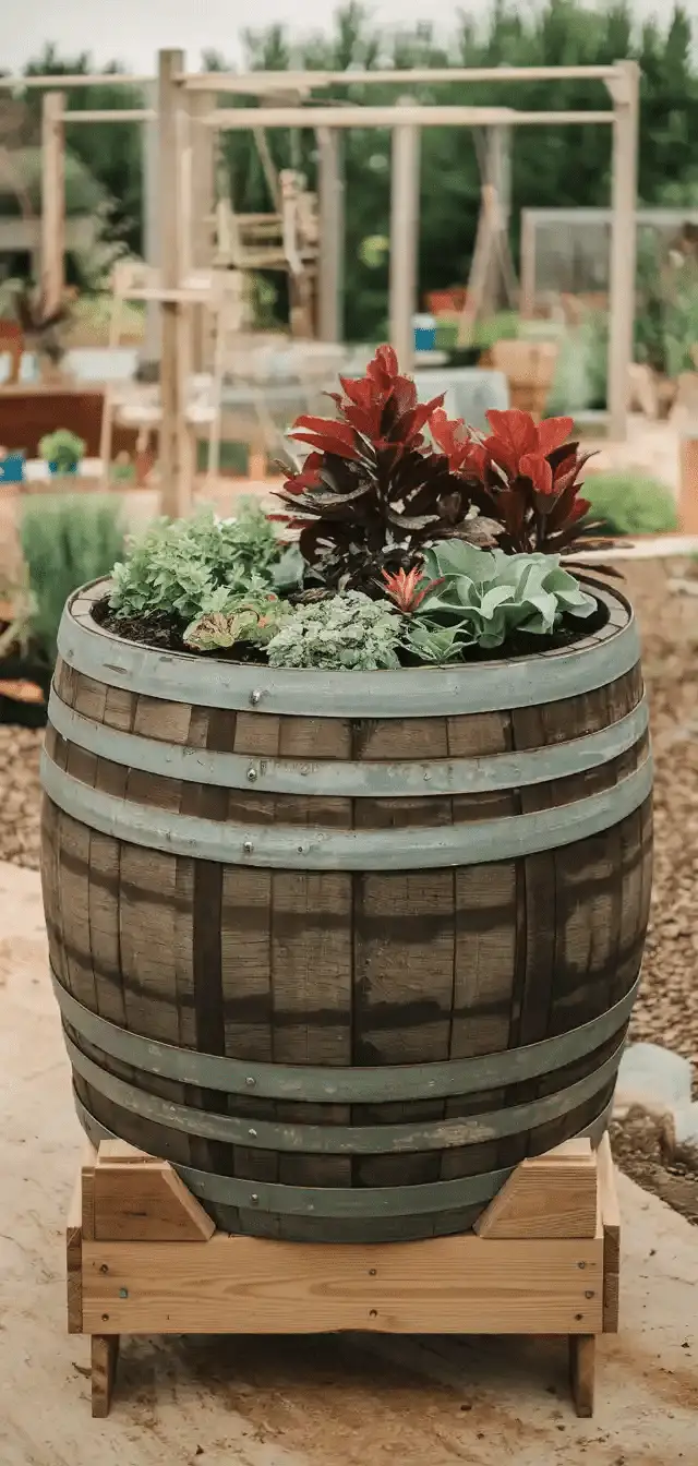 Recycled Garden Planter