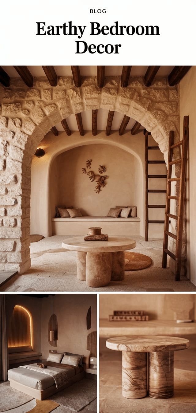 Earthy Bedroom