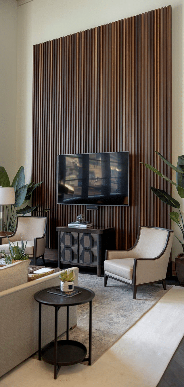 Living Room TV Wall