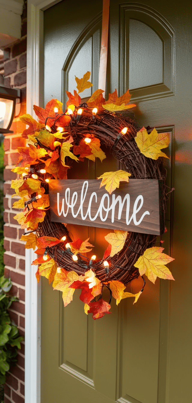 Fall Wreaths for Front Door