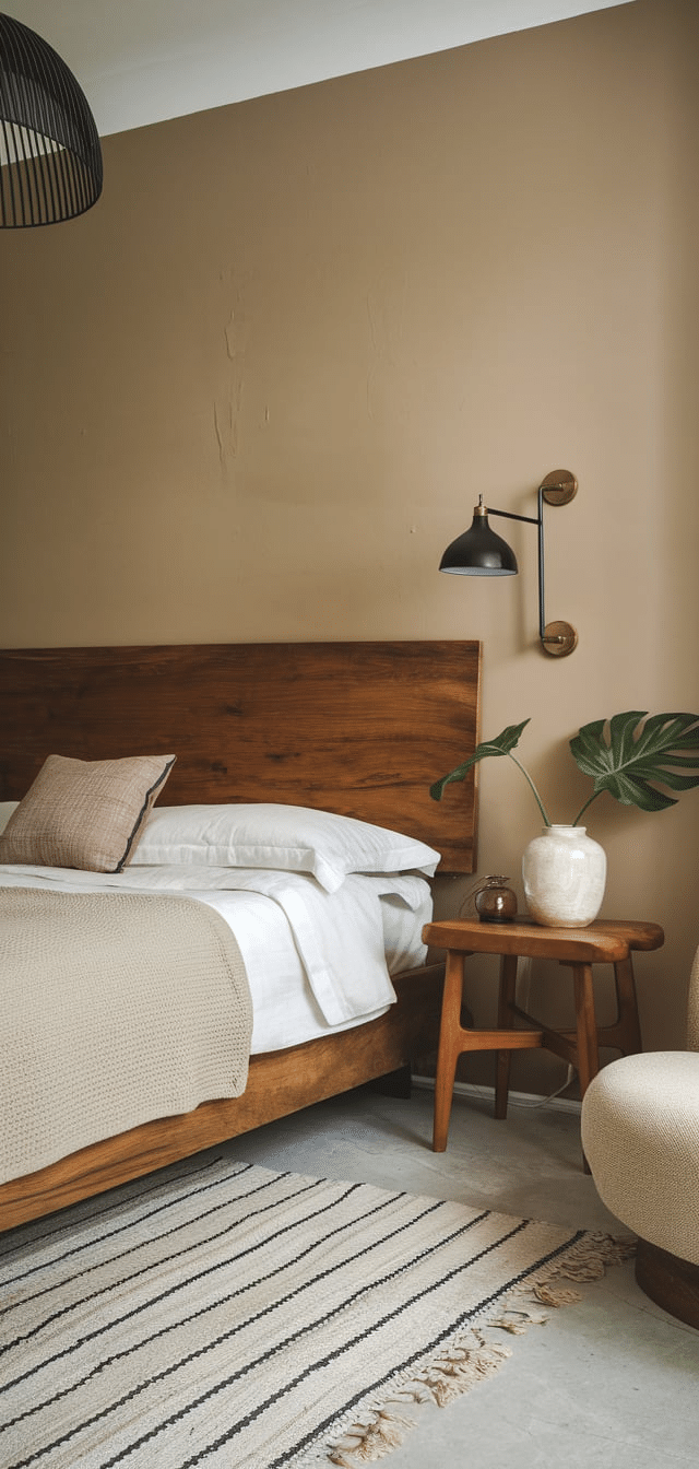 Earthy Bedroom