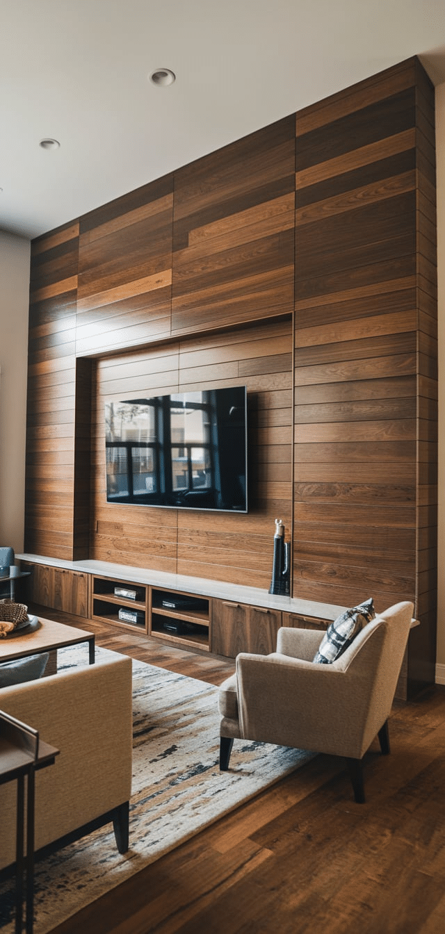 Living Room TV Wall