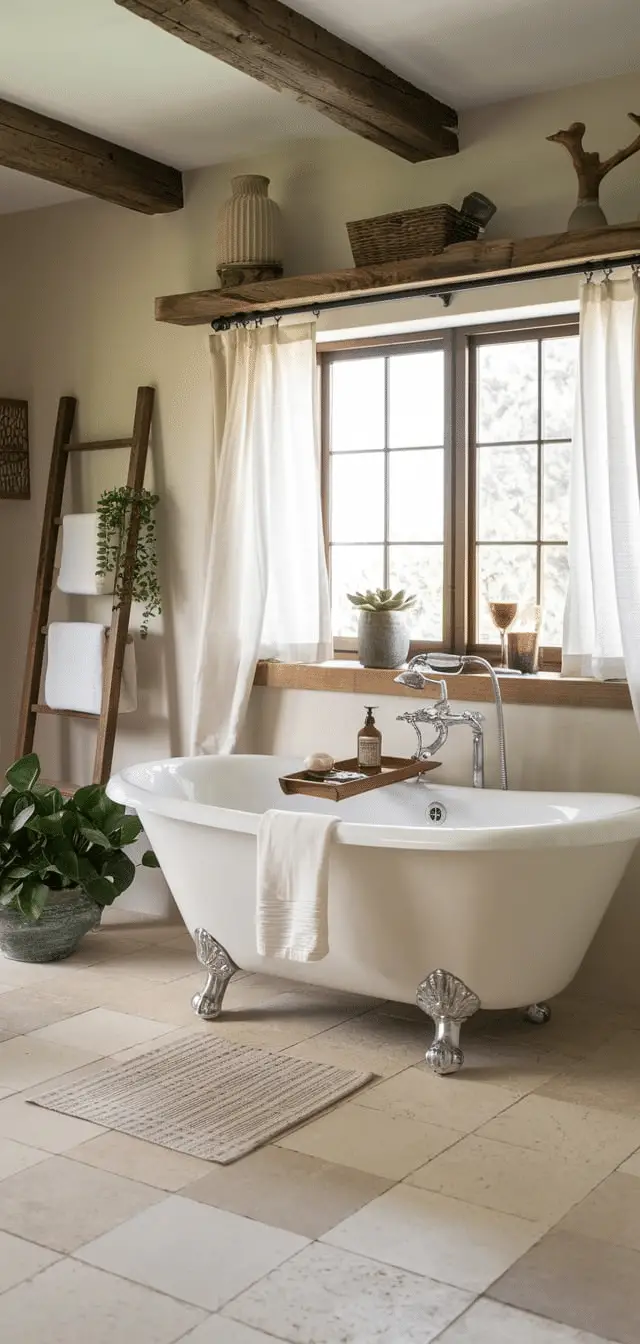 farmhouse bathroom