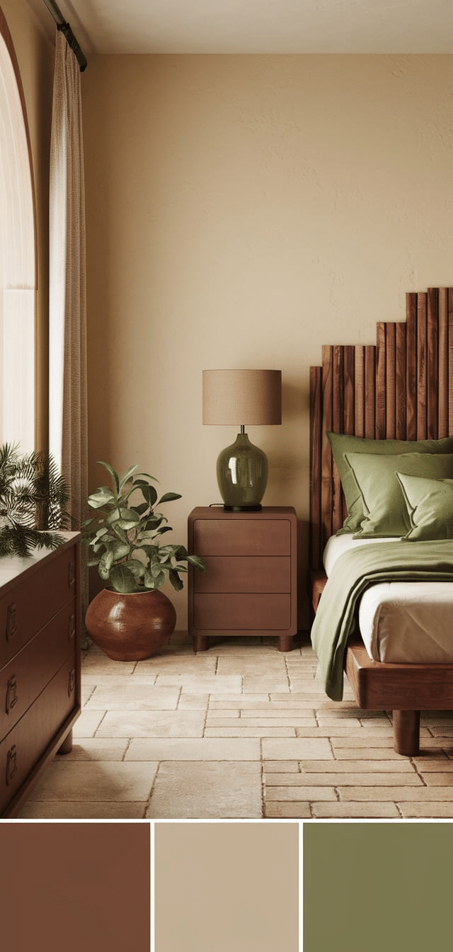 Earthy Bedroom