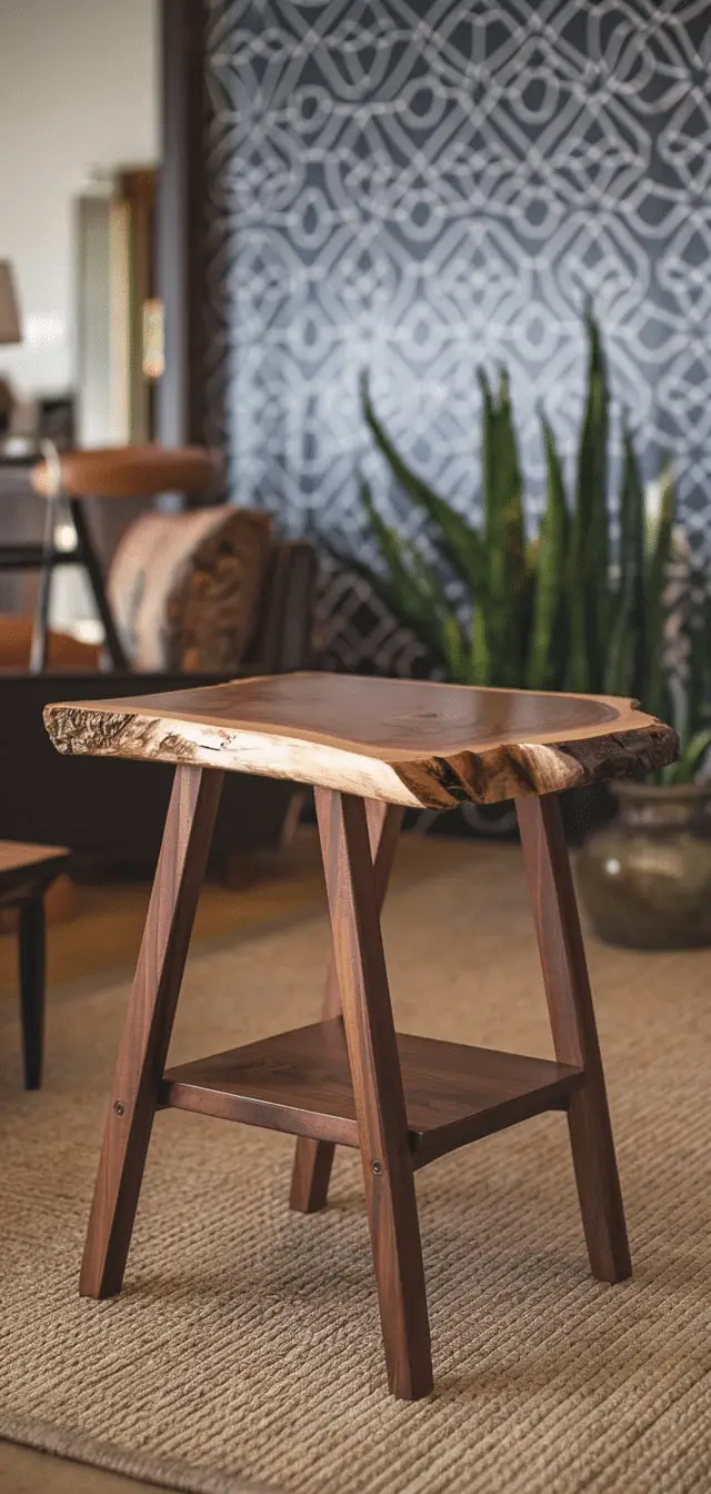 Wooden Side Table