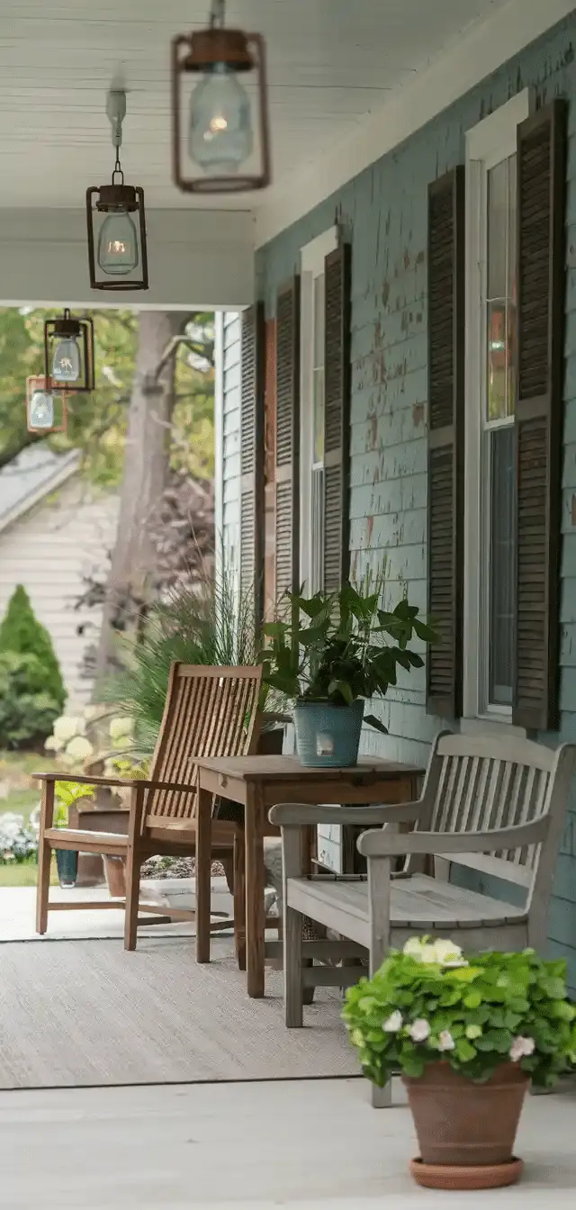 Country Front Porch Decor