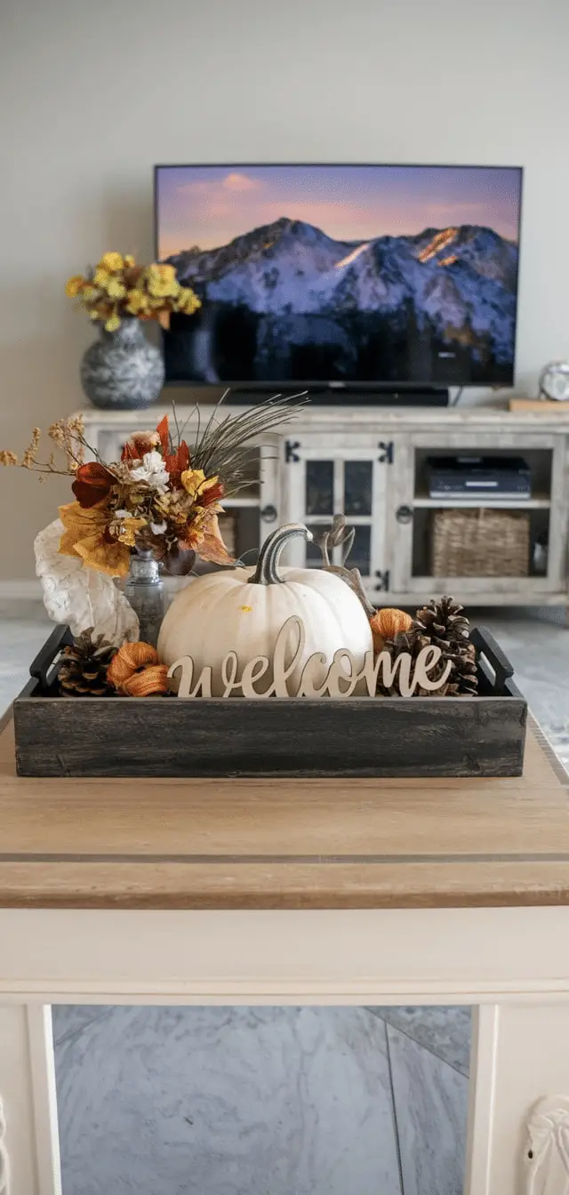 Fall Table Centerpieces
