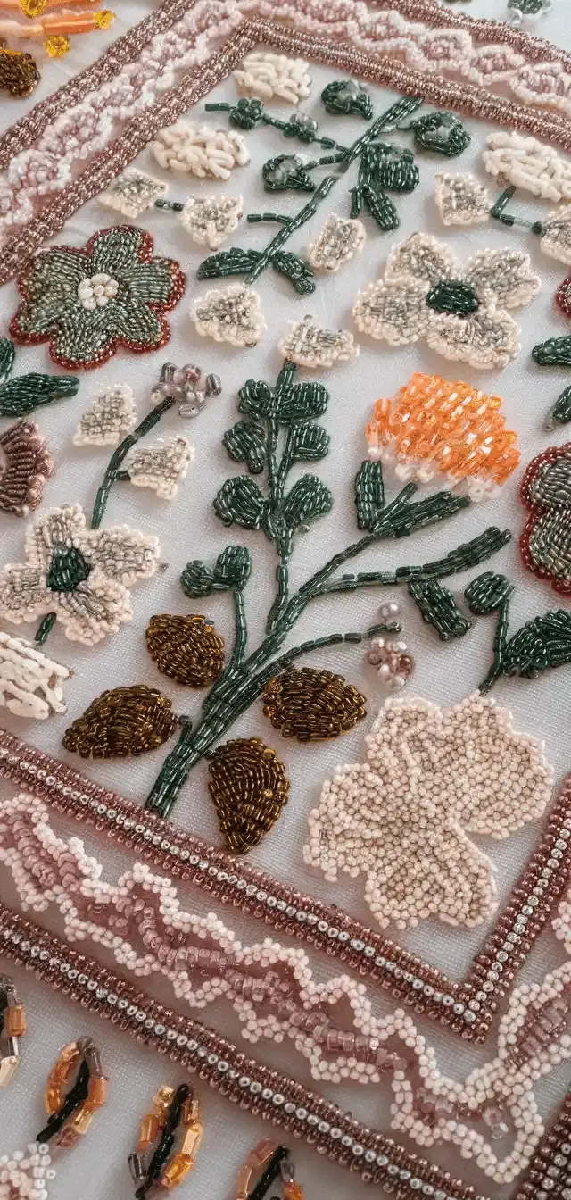 Hand Beaded Embroidery