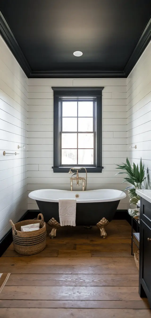 farmhouse bathroom