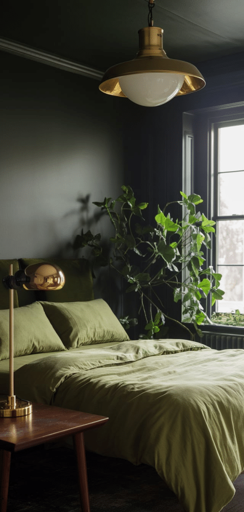 15 Charming Green Dark Academia Bedroom Ideas - The Mega Mom
