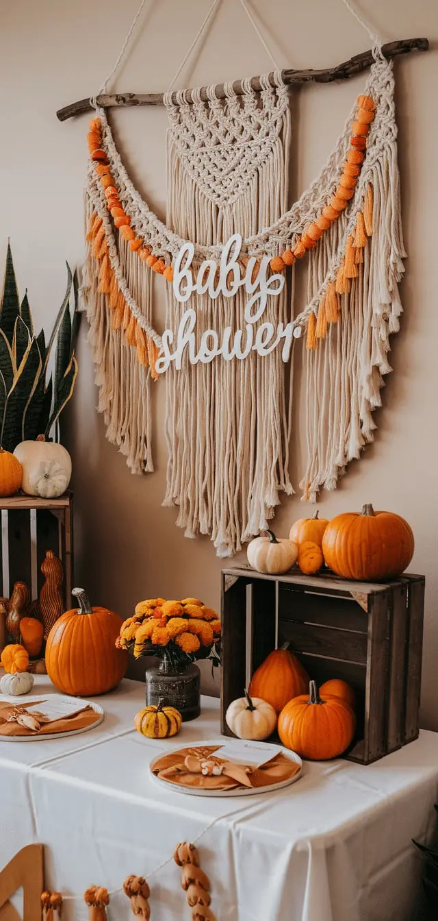 Fall Baby Shower Themes