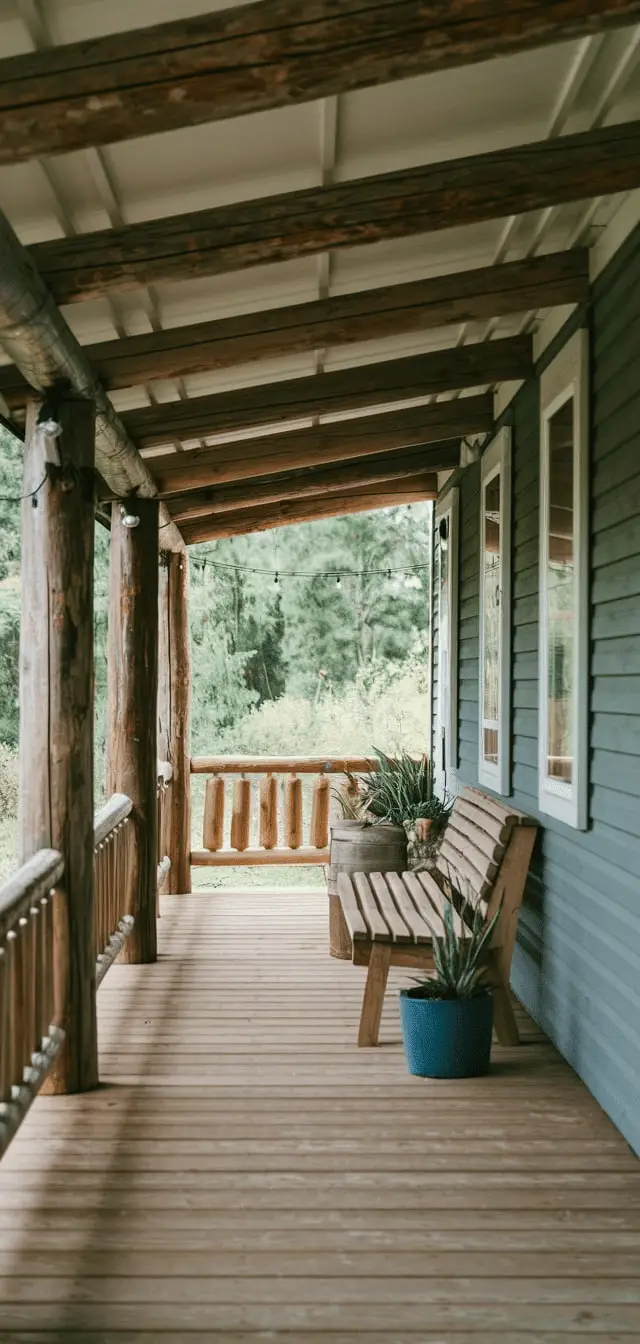 mobile home front porch