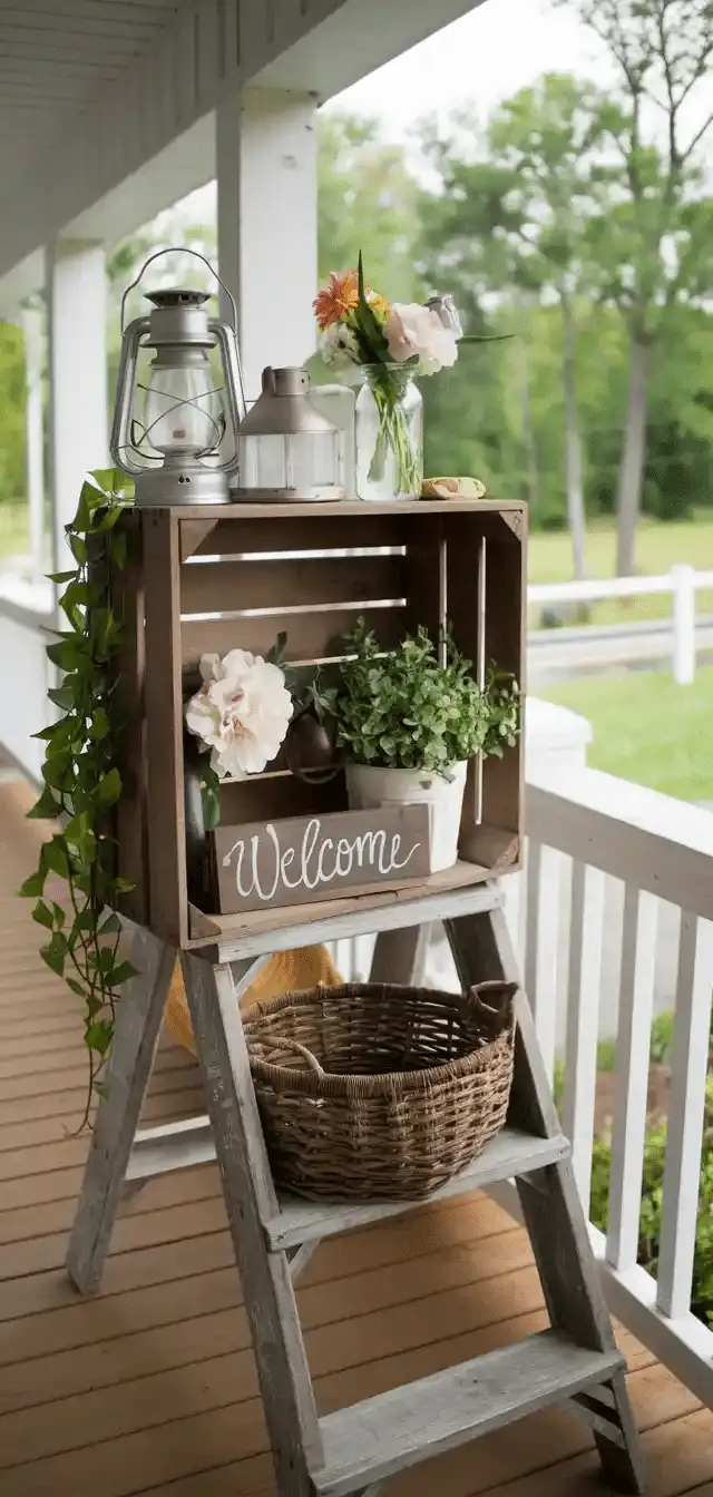 Country Front Porch Decor