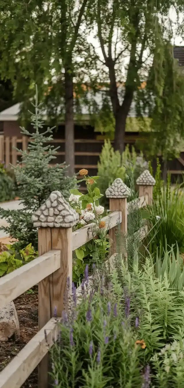 Garden Fence Decoration Ideas
