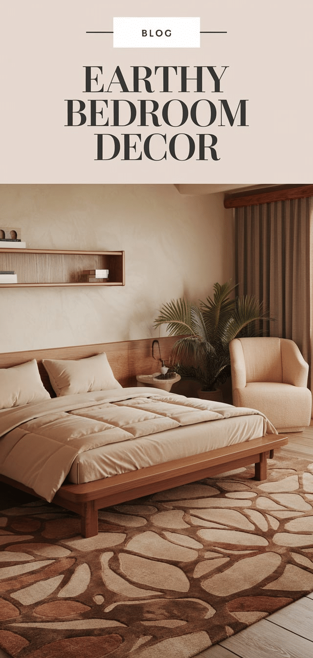 Earthy Bedroom