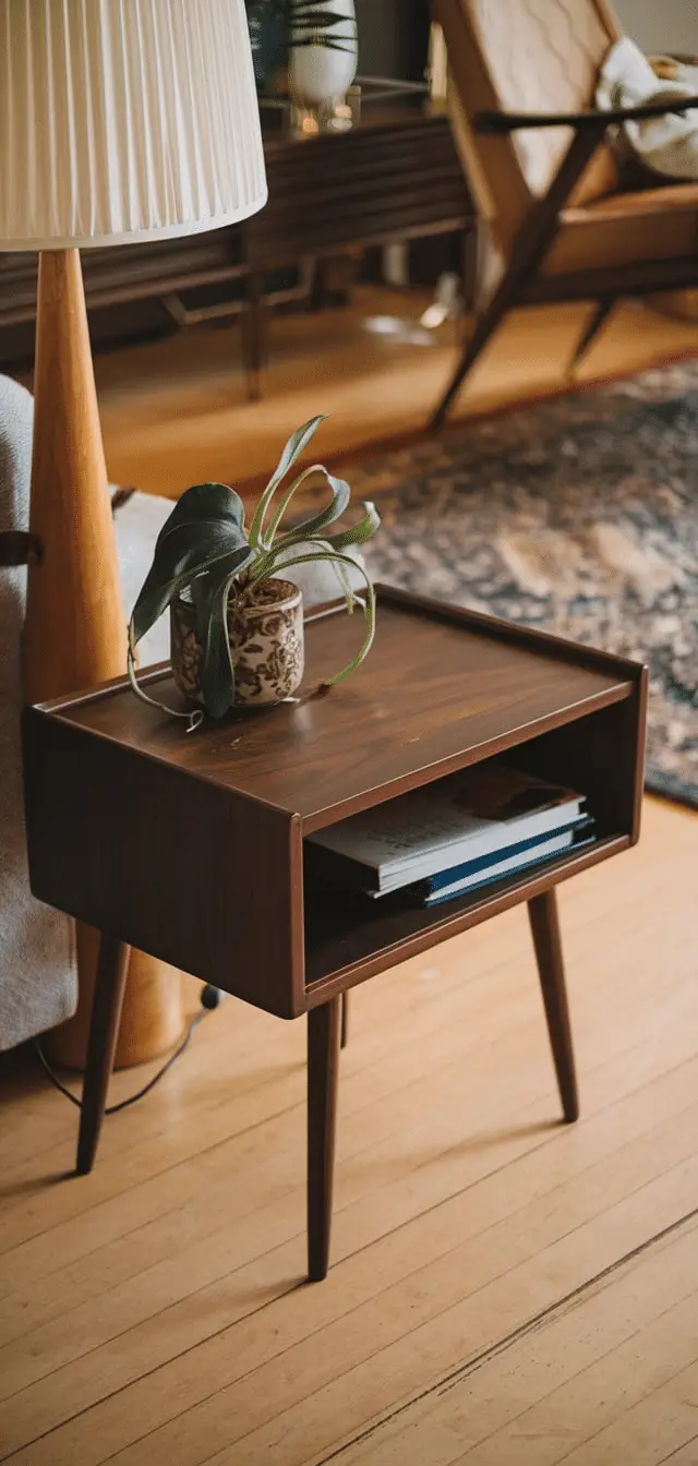 Wooden Side Table