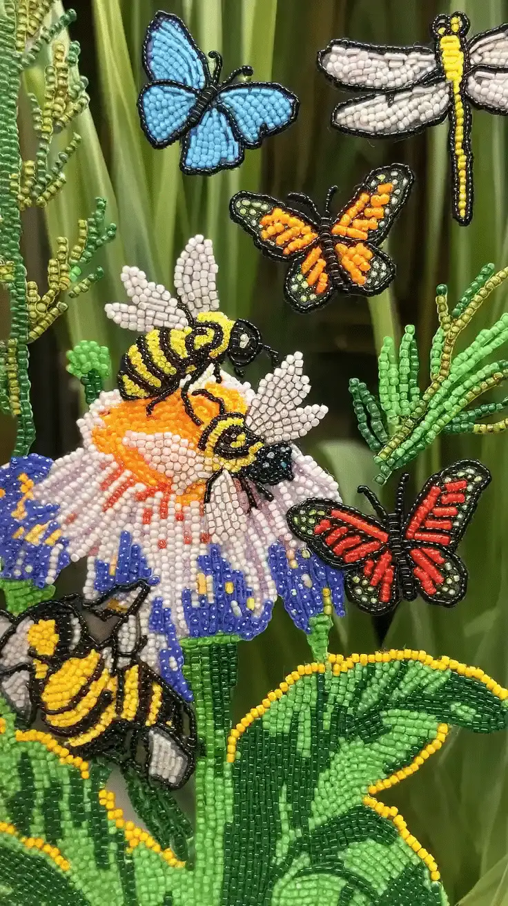 Hand Beaded Embroidery