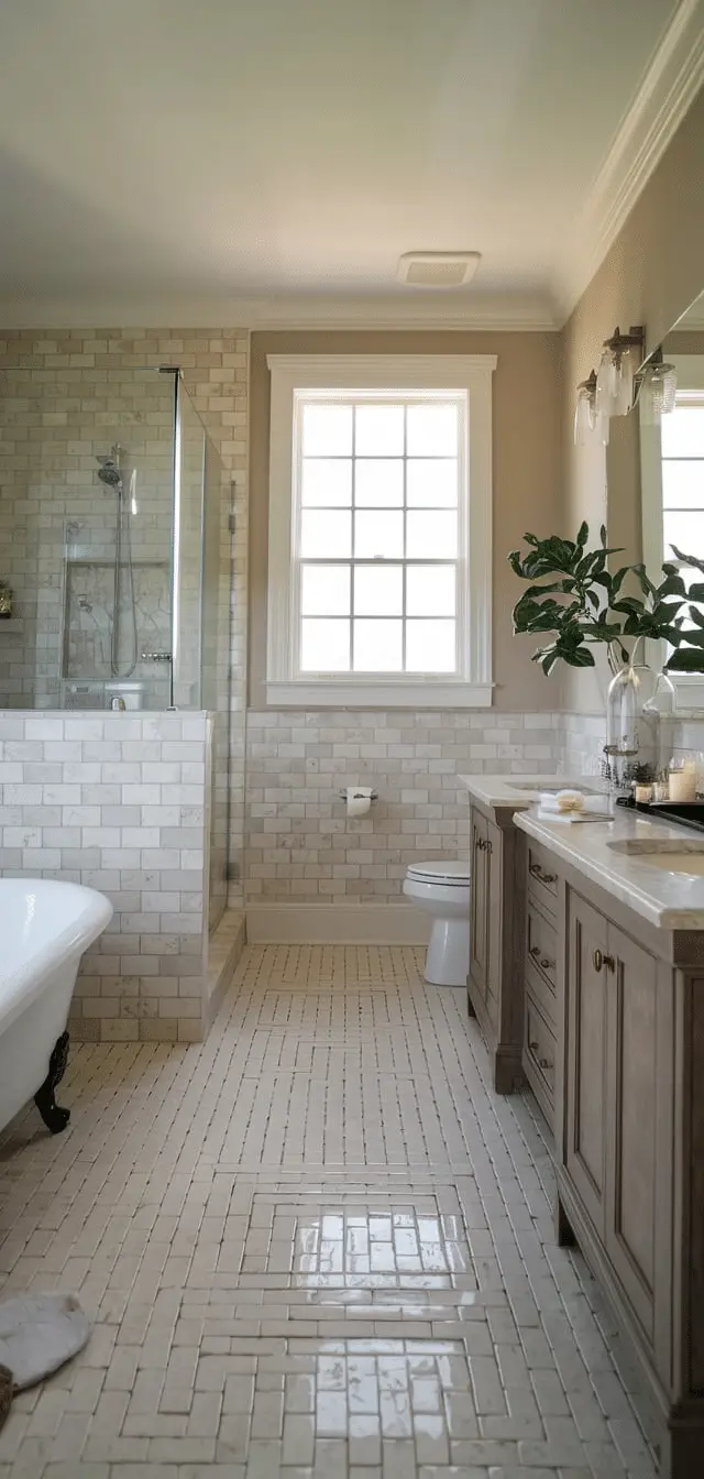 farmhouse bathroom