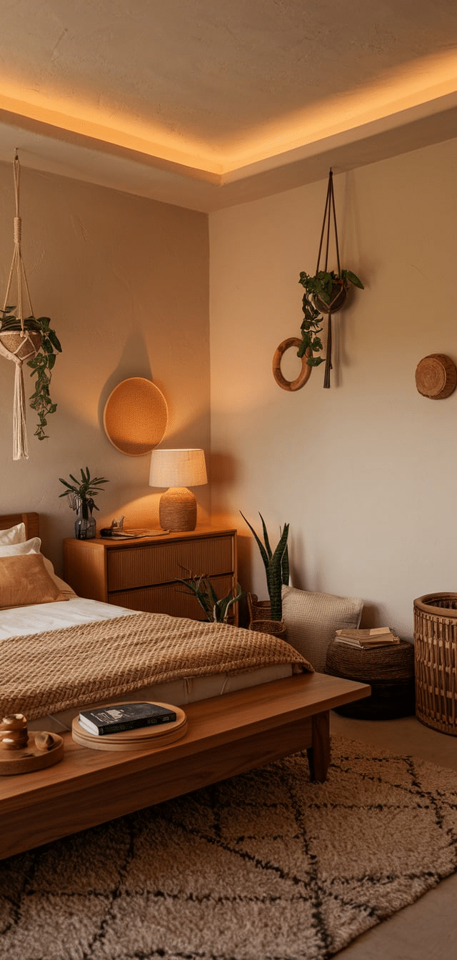 Earthy Bedroom