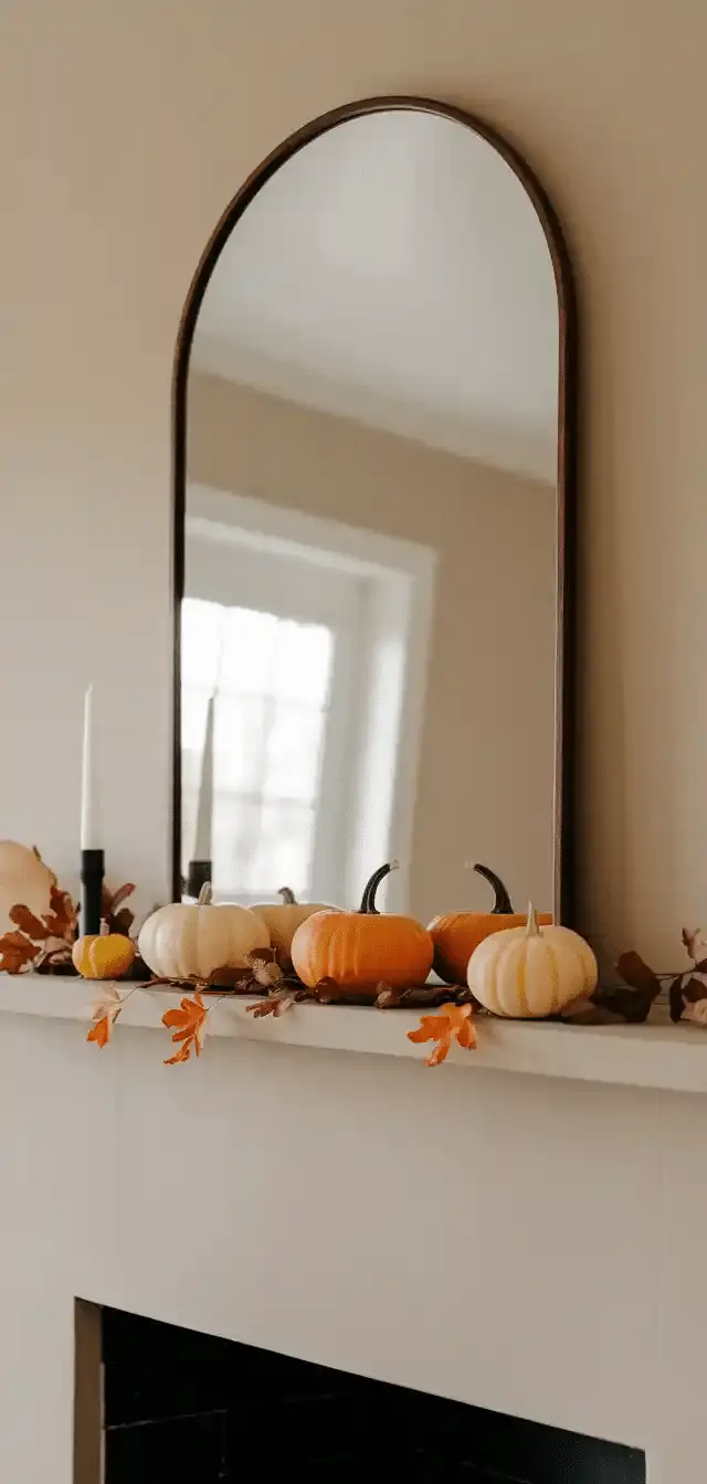 Fall Mantle Decor