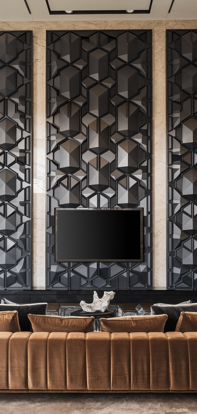 Living Room TV Wall