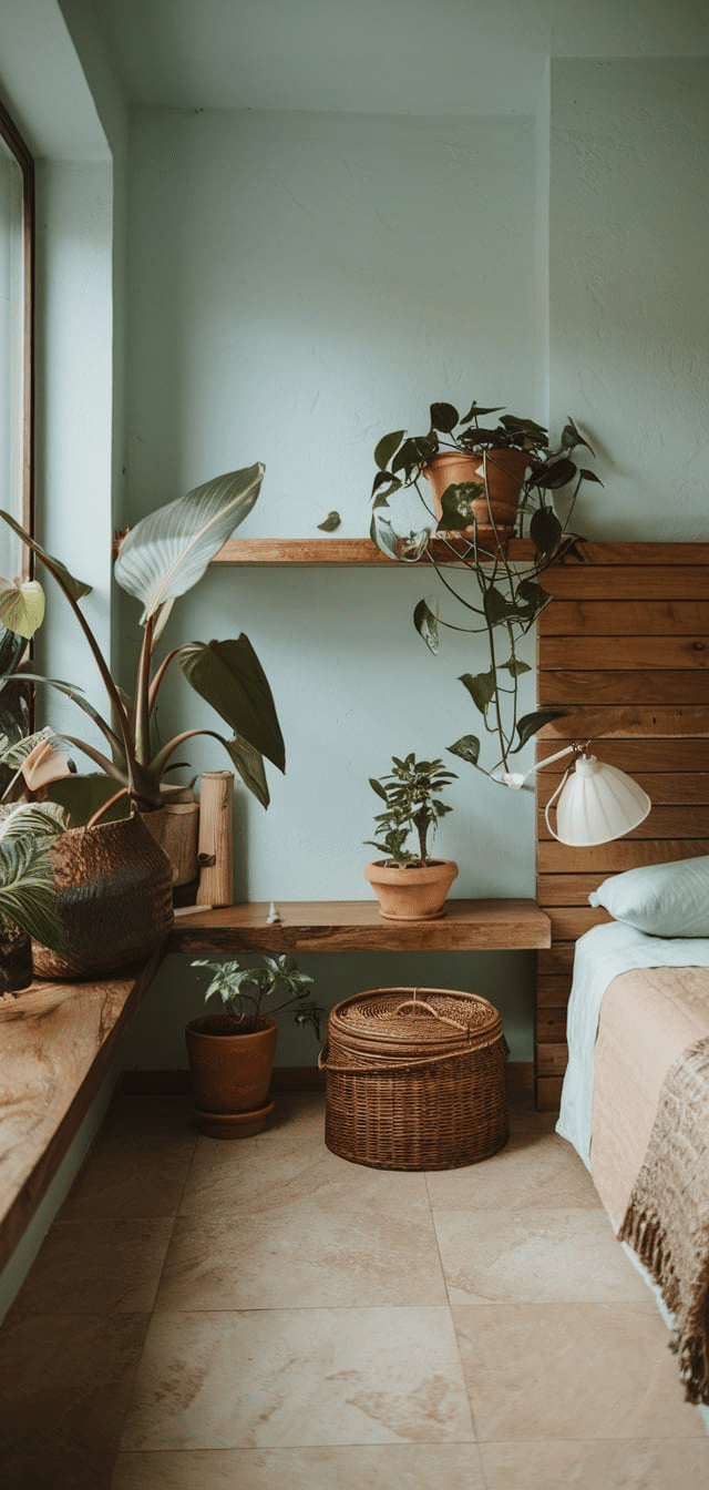 Earthy Bedroom
