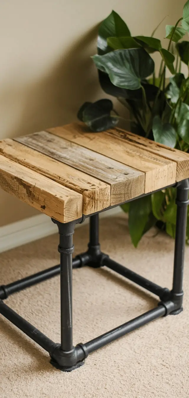Wooden Side Table