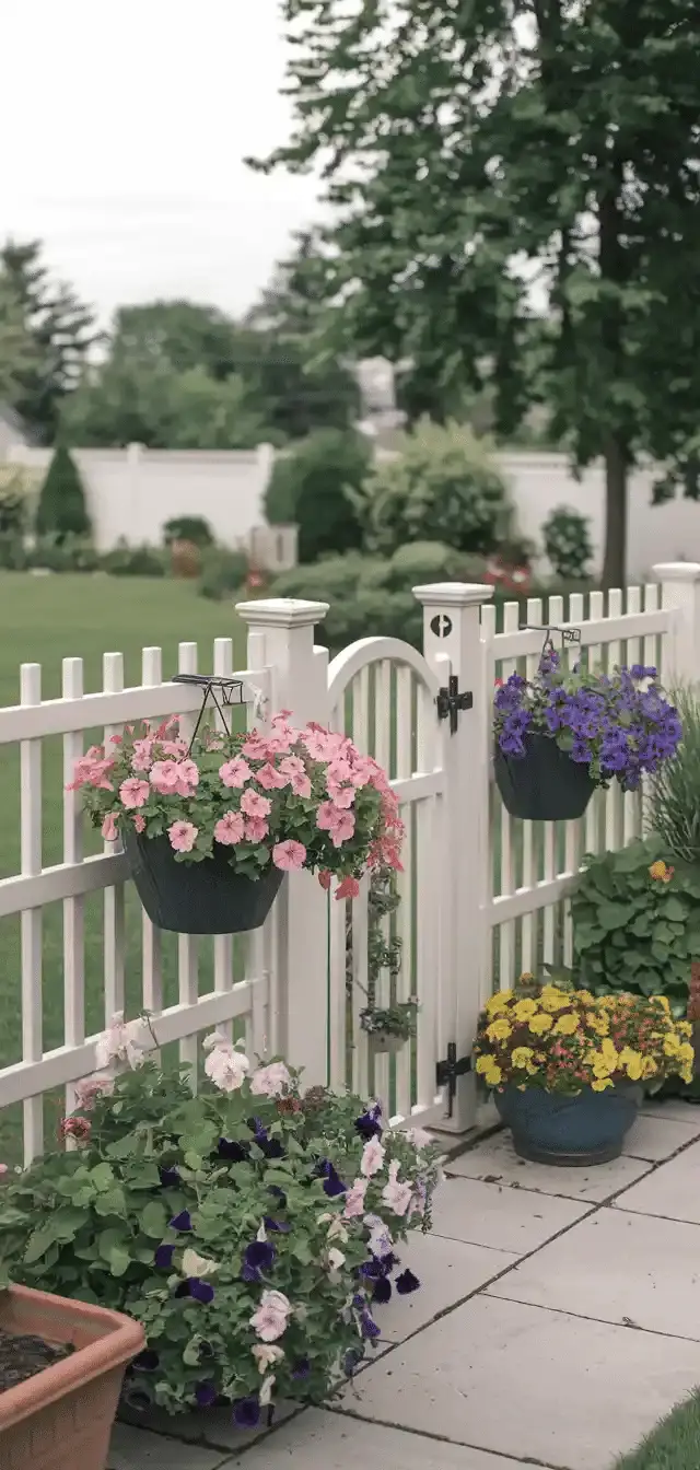 Garden Fence Decoration Ideas