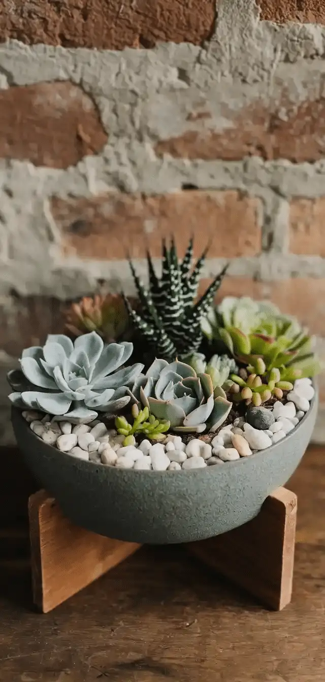 DIY Pebble Pot Ideas