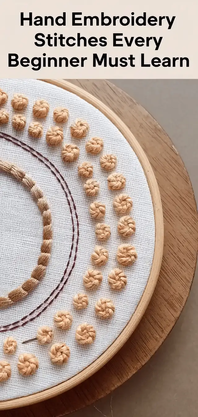 Embroidery Stitches