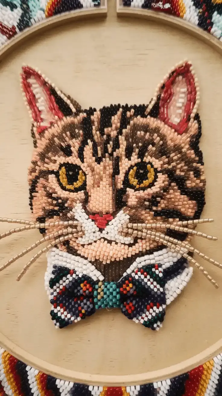 Hand Beaded Embroidery