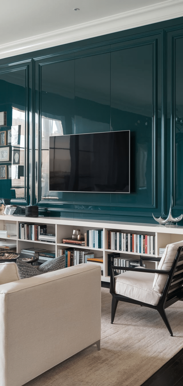 Living Room TV Wall