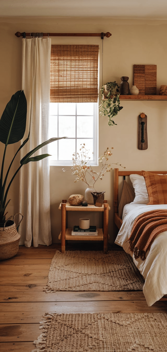Earthy Bedroom