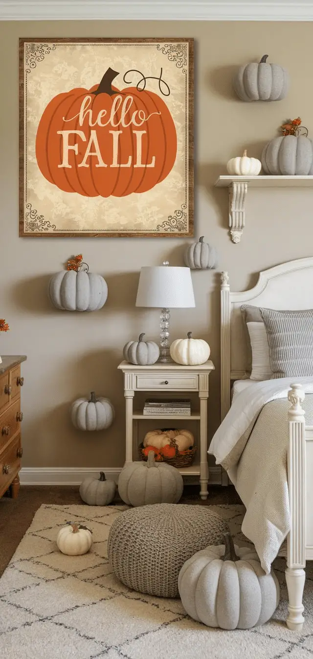 Fall Bedroom Decor