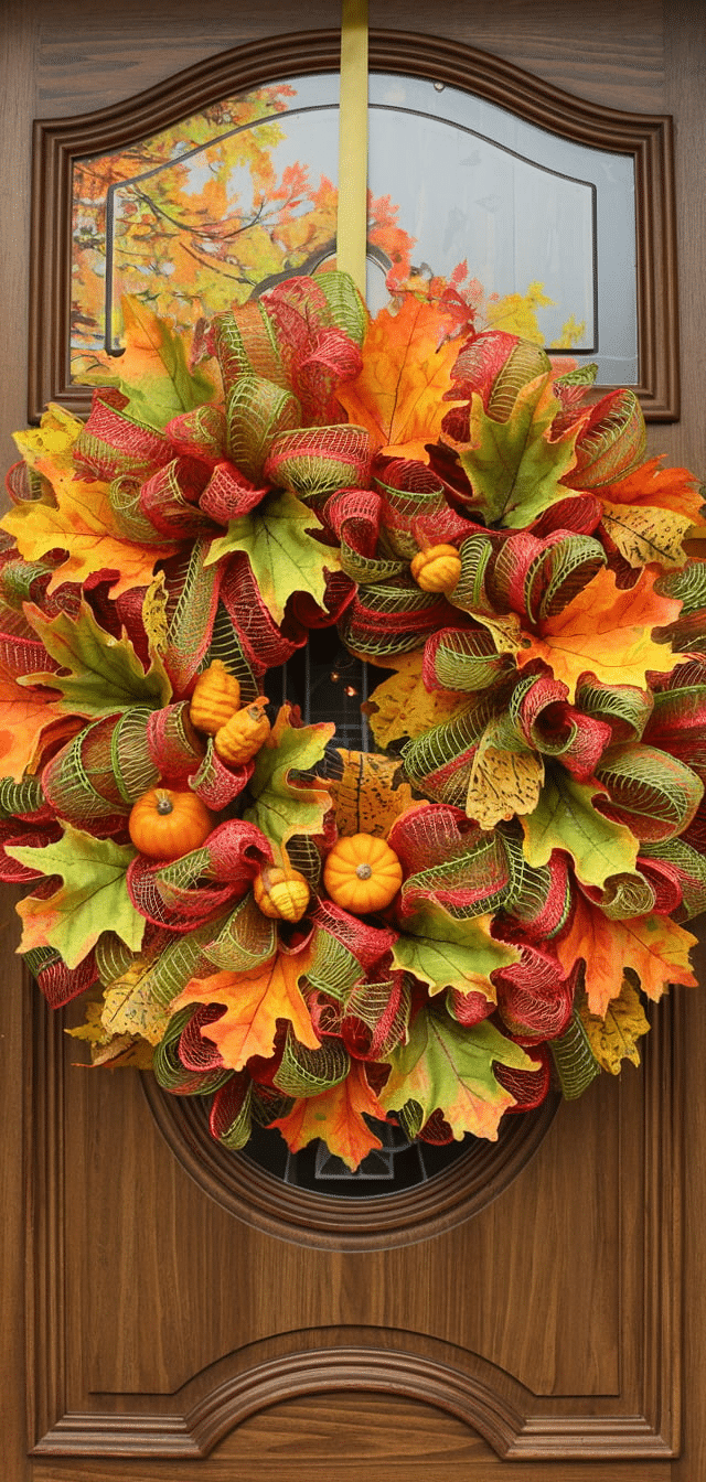 Fall Wreaths for Front Door