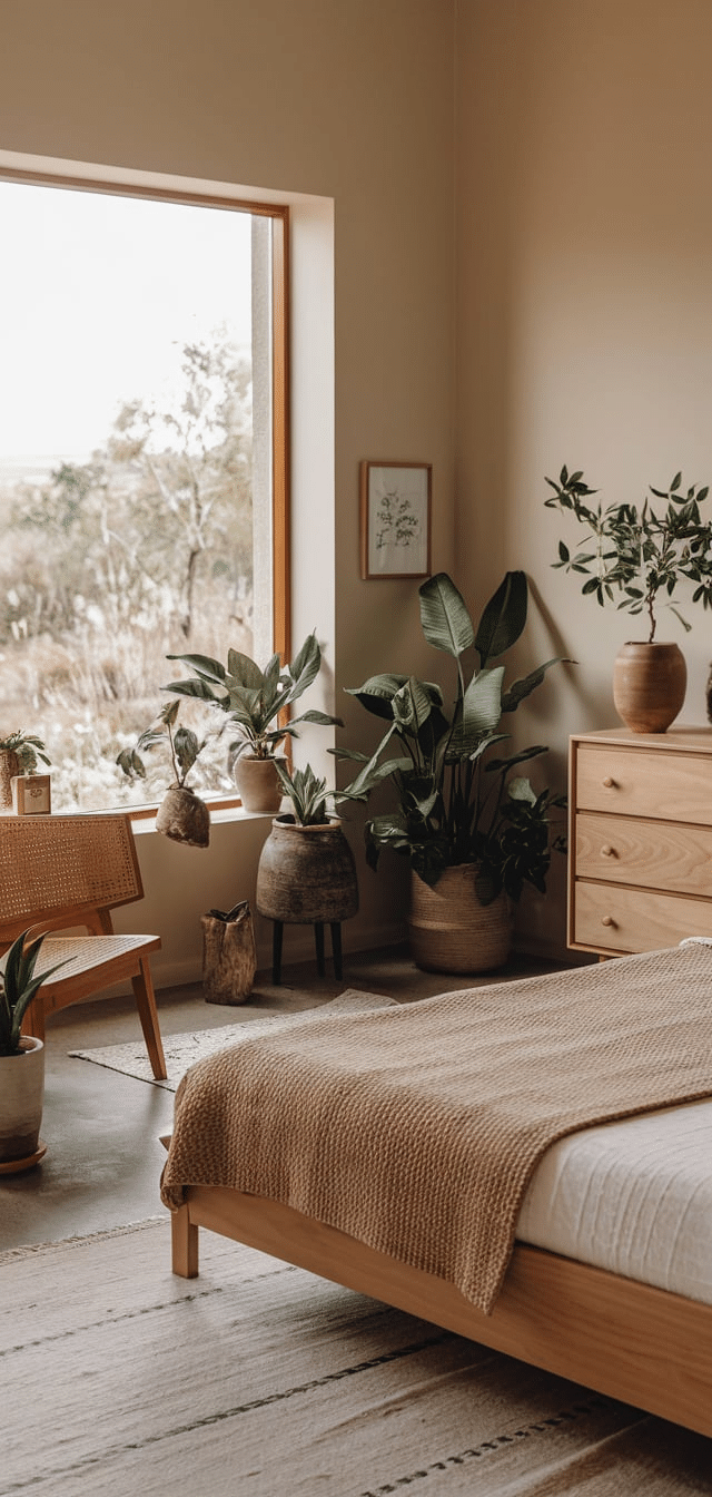 Earthy Bedroom