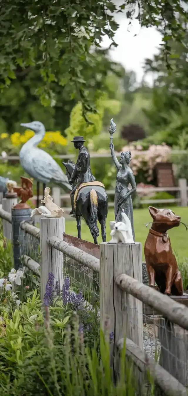 Garden Fence Decoration Ideas