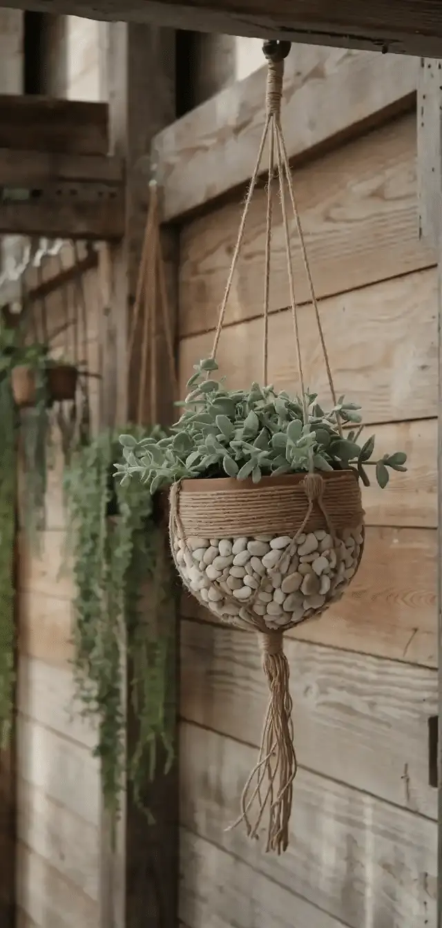 DIY Pebble Pot Ideas