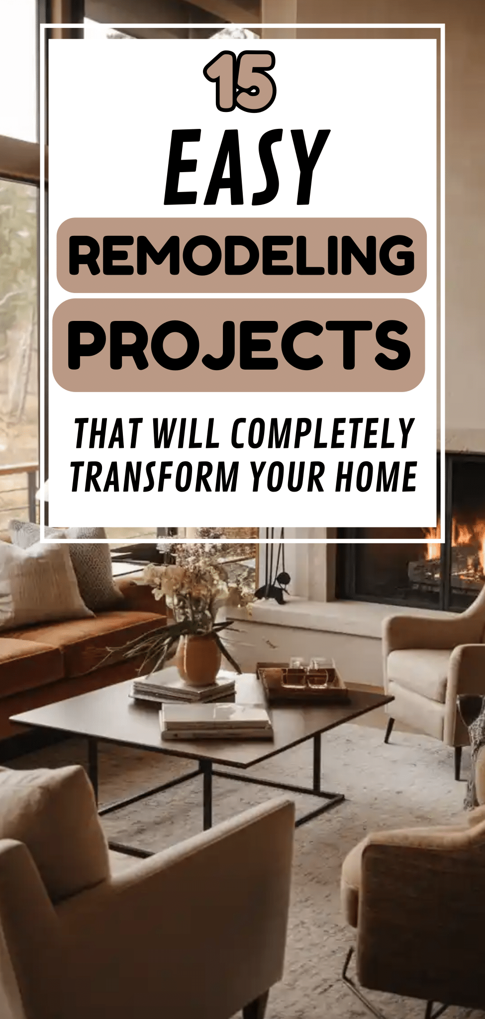 15 Easy Remodeling Projects That Will Completely Transform Your Home(00)