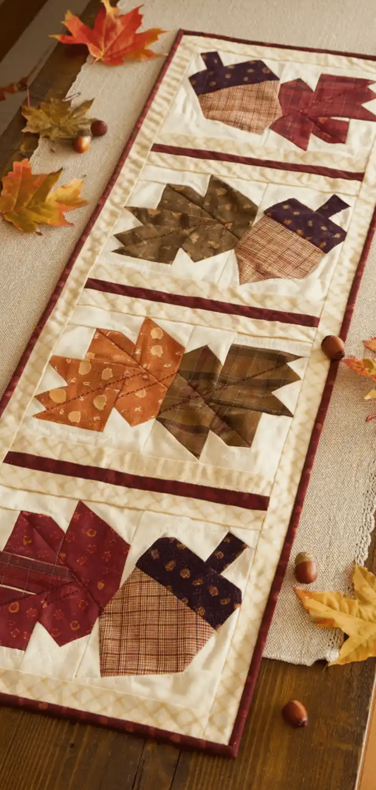 15 Best Free Table Runner Fall Quilt Patterns The Mega Mom