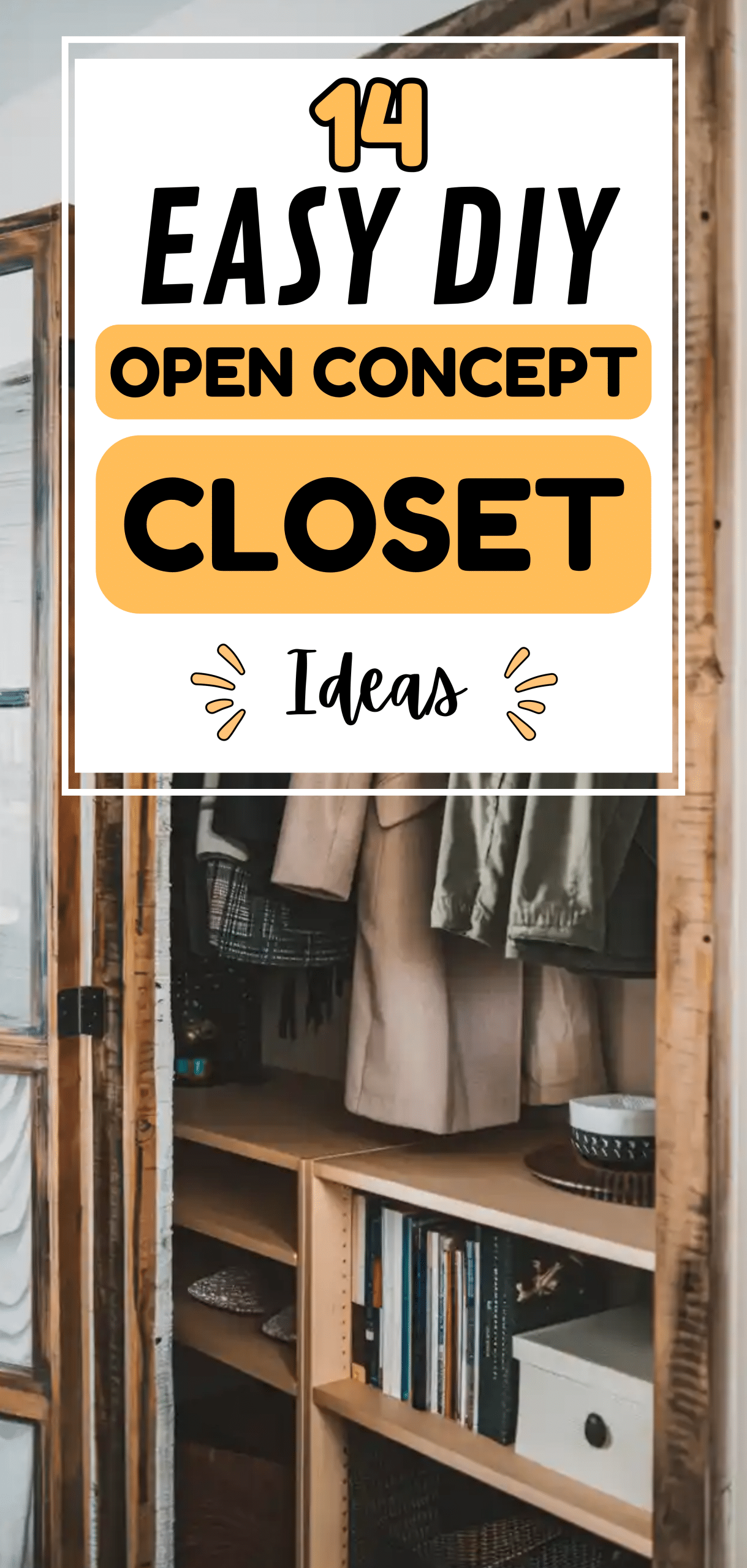 Open Concept Closet