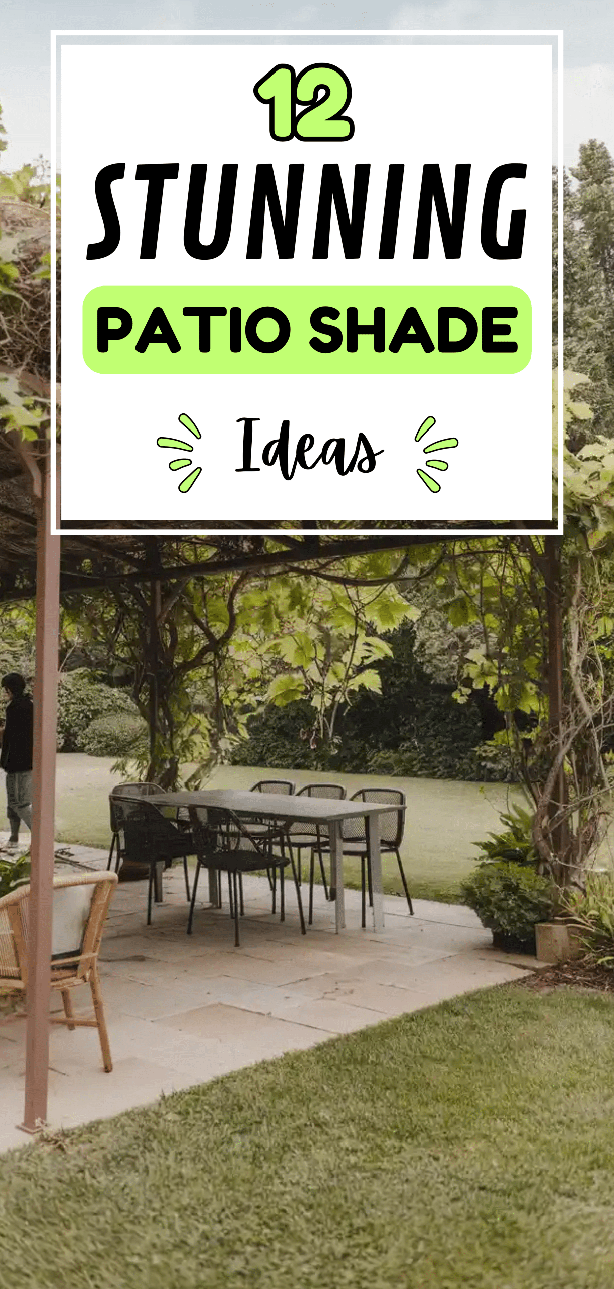 Patio Shade Ideas